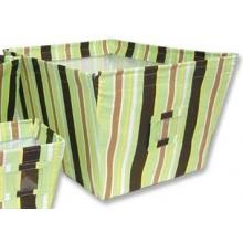 Trend Lab Large Fabric Storage Bin - Giggles Stripe