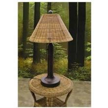 North Cape Resin Wicker Table Lamp With Shade
