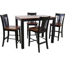 International Concepts Dining Essentials Shaker Styled Dining Set - T57-3048GS S57-102 (4)