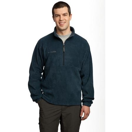 Columbia Hemlock Ridge 1/4-Zip Fleece Pullover XL - Columbia Navy