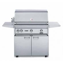 Lynx Gas Grills 36 Inch Propane Gas Grill On Cart With 1 ProSear Burner And Rotisserie L36PSFR-1-LP