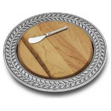 Wilton Armetale Laurelberry Small Round CheesebRound/bx - 377534