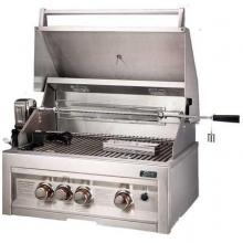 SUN Grills Gas Grill 28 Inch 3 Burner Natural Gas Grill With Rotisserie