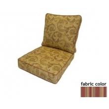 Meadow Decor Club Chair Cushion Derby Chili Fabric (Use With Huntington Style)