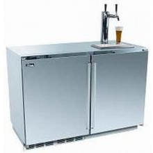 Perlick HP48RT-O-1L-1R2 12.0 Cu. Ft. Capacity Outdoor Refrigerator / Dual Tap Kegerator - Stainless Steel