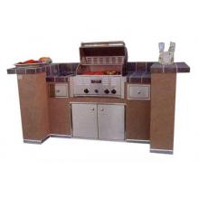 BBQ Guys Newport 96Inch BBQ Grill Island
