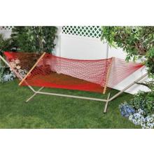 Bliss Hammocks Classic Cotton Rope Hammock Red
