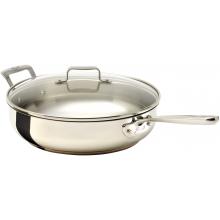 Emerilware By All-Clad 5-Quart Stainless Saute Pan With Lid - E9378264