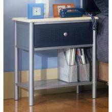 Hillsdale Universal Silver And Navy Youth Nightstand - 1177-771