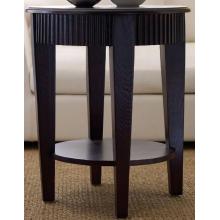 Abbyson Living Florence Round Tea Table Espresso FR-7010-0260