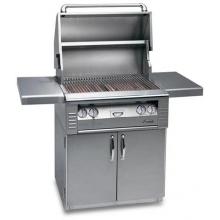 Alfresco Gas Grills Classic 30 Inch Builder Natural Gas Grill Without Rotisserie On Cart