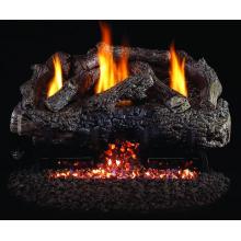 Charred Frontier Oak Peterson Real Fyre Vent Free Log Set
