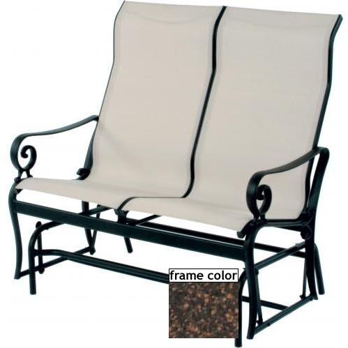 Suncoast Soleil Sling Supreme Loveseat Glider - Mahogany Suncoast Soleil Sling Supreme Loveseat Glider - Mahogany
