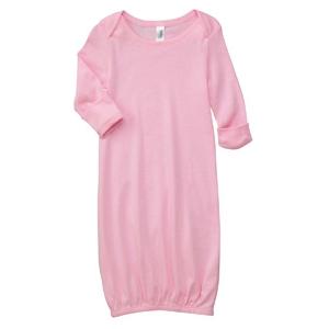 Bella Baby Infant Baby Rib Sleeper Gown 12 Month - Pink