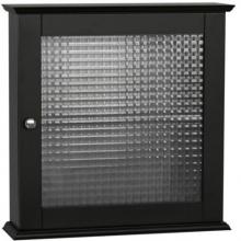 Elegant Home Fashions Chesterfield Medicine Cabinet, 1 Glass Door 6193