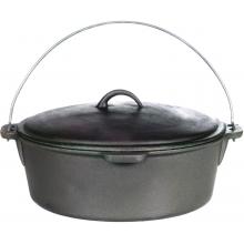 Cajun Cookware Dutch Ovens 9 Quart Seasoned Cast Iron Dutch Oven