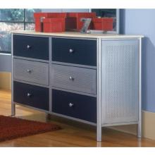 Hillsdale Universal Silver And Navy Youth Double Dresser - 1177-717