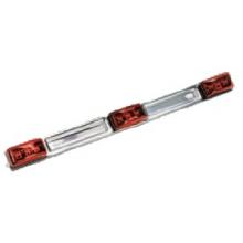 Wesbar Waterproof LED ID Light Bar - Red