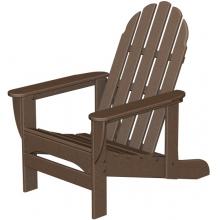 Poly-Wood Recycled Plastic Wood Classic Adirondack Reclining Lounge Chair