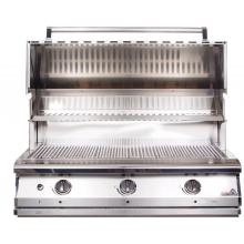 Grill With Open Hood