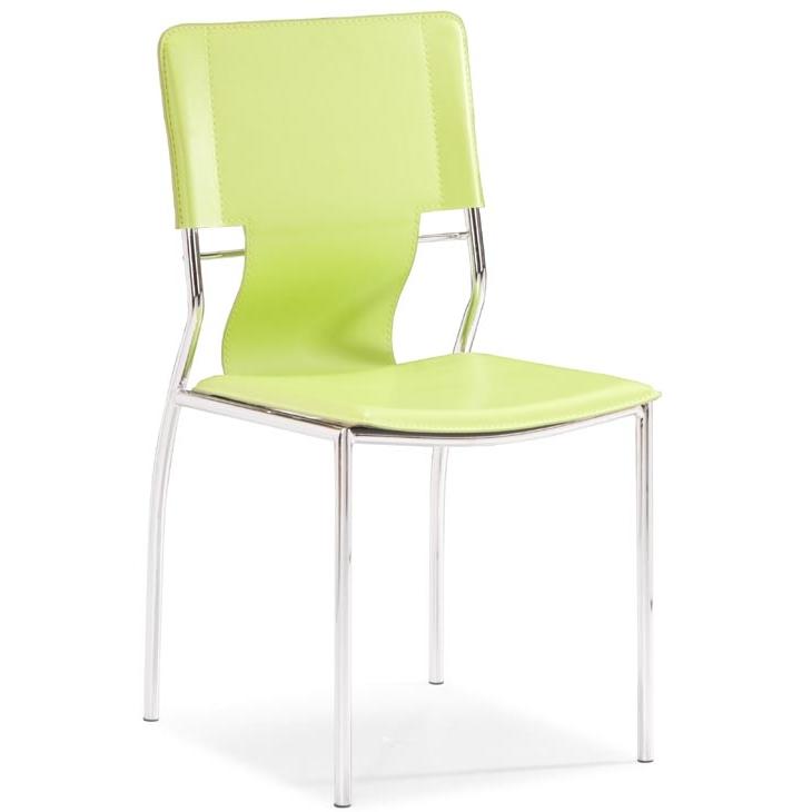 Zuo Modern - Trafico Side Chair Green (Set Of 4 Chairs) - 404134