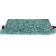 Peterson Fyre Glass 30 Inch Emerald Vented Propane Fire Glass Set With Outdoor Stainless G45 Glass Burner And Manual Safety Pilot