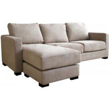 Tyreece Microfiber 2-pcs Sofa Set In Oat Straw