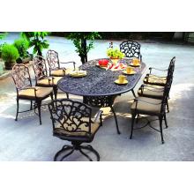 Darlee Catalina 8-Person Patio Dining Set - Antique Bronze