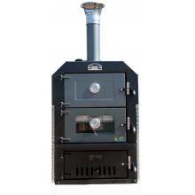 Sole Gourmet Wood-Fired Pizza & Smoker Double Oven