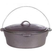 Cajun Cookware Dutch Ovens 12 Quart Cast Iron Dutch Oven
