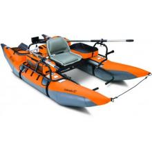 The Colorado XT Pontoon Boat W/ Anchor (Pumpkin)