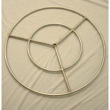 36 Inch Stainless Round Double Fire Pit Ring