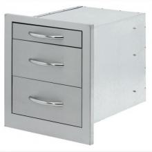 Cal Flame Wide 3 Drawer Storage