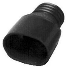 Crushproof Tubing Oval Tailpipe Adapter For Exhaust Hose - 3 Inchx6 Inch