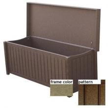 Eagle One Recycled Plastic Brisbane Flat Top Deck Box New England Pattern - Driftwood