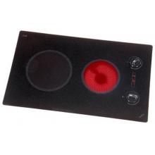 Kenyon Mediterranean Series Two Burners, 120V UL, Black With Analog Control - 6.5 X 8 Inch