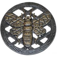 Oakland Living Stepping Stone Bee - Antique Pewter