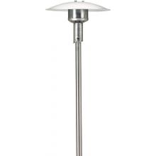 Patio Comfort NPC05SPP Stainless Steel Natural Gas Patio Heater On In-Ground Post With Push Button Ignition