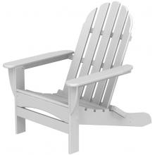 Poly-Wood Recycled Plastic Wood Classic Adirondack Curve Back Lounge Chair