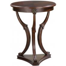 Powell Furniture - Brown Cherry 3-Legged Accent Table - 716-351