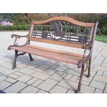 Oakland Living Horse Bench - Antique Bronze