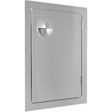 BBQ Guys Portofino Series 17 Inch Right-Hinged Single Access Door - Vertical