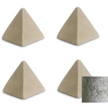 Peterson Gas Logs Decorative Geo Shapes Slate 4-Sided Pyramid Set - Set Of 4 Large