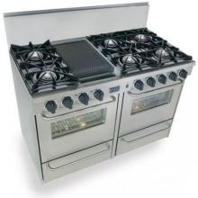 FiveStar Ranges TTN510-7BW 48 Inch Natural Gas Convection Range - Stainless Steel