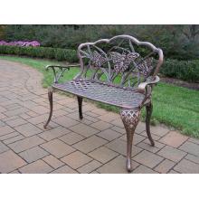 Oakland Living Butterfly Garden Bench - Antique Bronze