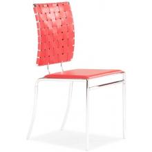 Zuo Modern Criss Cross Chair Red (Set Of 4 Chairs) 333013