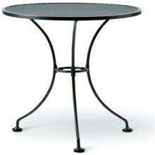 Kettler Wrought Iron Mesh Top Round Table - 24 Inch