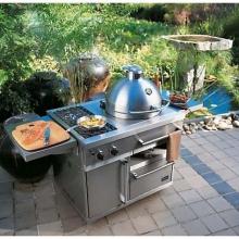 Viking C4 on 41 Inch Cart on Patio
