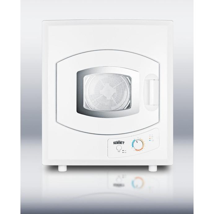 Summit SPD1205 24-Inch Compact Portable Electric Dryer - White