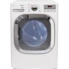 LG Dryers 7.4 Cu. Ft. Ultra Capacity Steam Electric Dryer, White - DLEX2801W